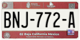 Baja California, Cars (AAA-000-A)