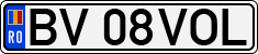 License plate of Romania, Regular plates