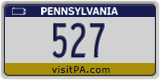 Pennsylvania, Low Number (1234)