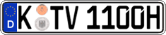 German license plate, Plates for oldtimers (type 