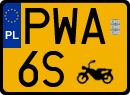License plates of Poland, Oldtimers