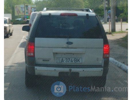 A 374 BK, Ford Explorer