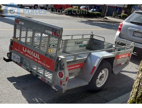 V95-89E, U-Haul Motorcycle Trailer (MT)