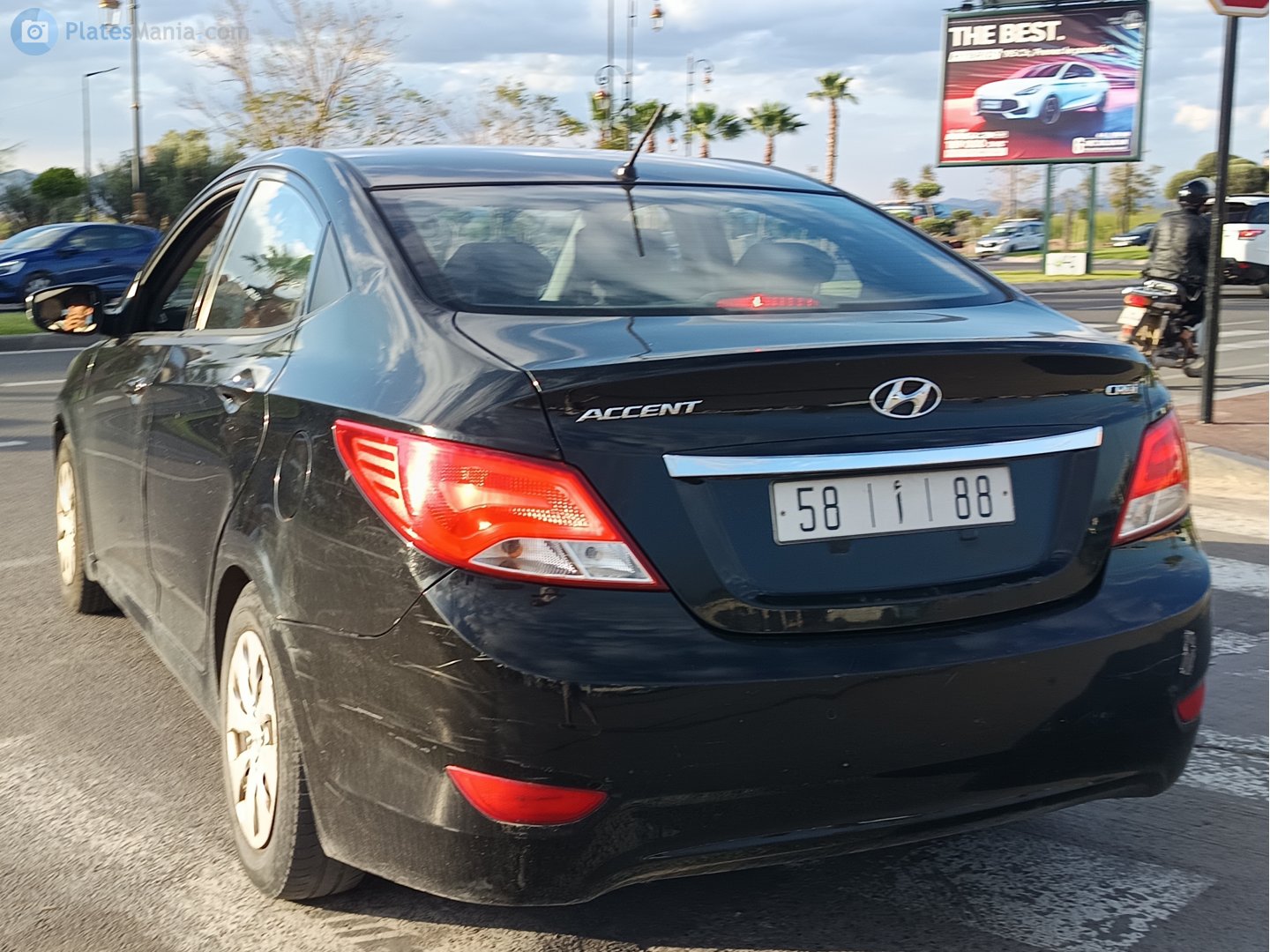 58|أ|88, Hyundai Accent 4th gen Sedan (RB), 2010–2019