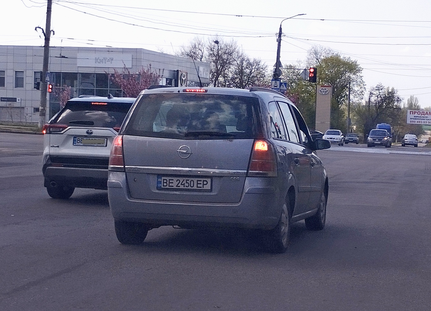 BE 2450 EP, Opel Zafira 2nd gen (Family) (B; A05), 2005–2014