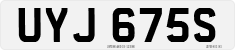 License plate of the United Kingdom, 1963 year system