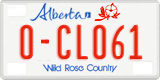 Alberta, Rental cars (X-AB123)