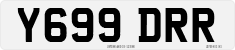 License plate of the United Kingdom, 1983 year system