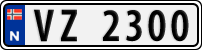 License plate of Norway, Trailers, motorcycles, special vehicles