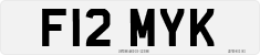 License plate of the United Kingdom, 1983 year system