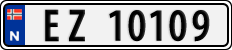 License plate of Norway, Cars