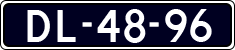 License plate of the Netherlands, Imported oldtimers (cars)