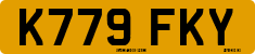 License plate of the United Kingdom, 1983 year system