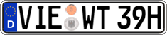 German license plate, Plates for oldtimers (type 