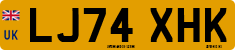 License plate of the United Kingdom, 2001 year system