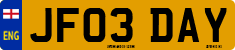 License plate of the United Kingdom, 2001 year system