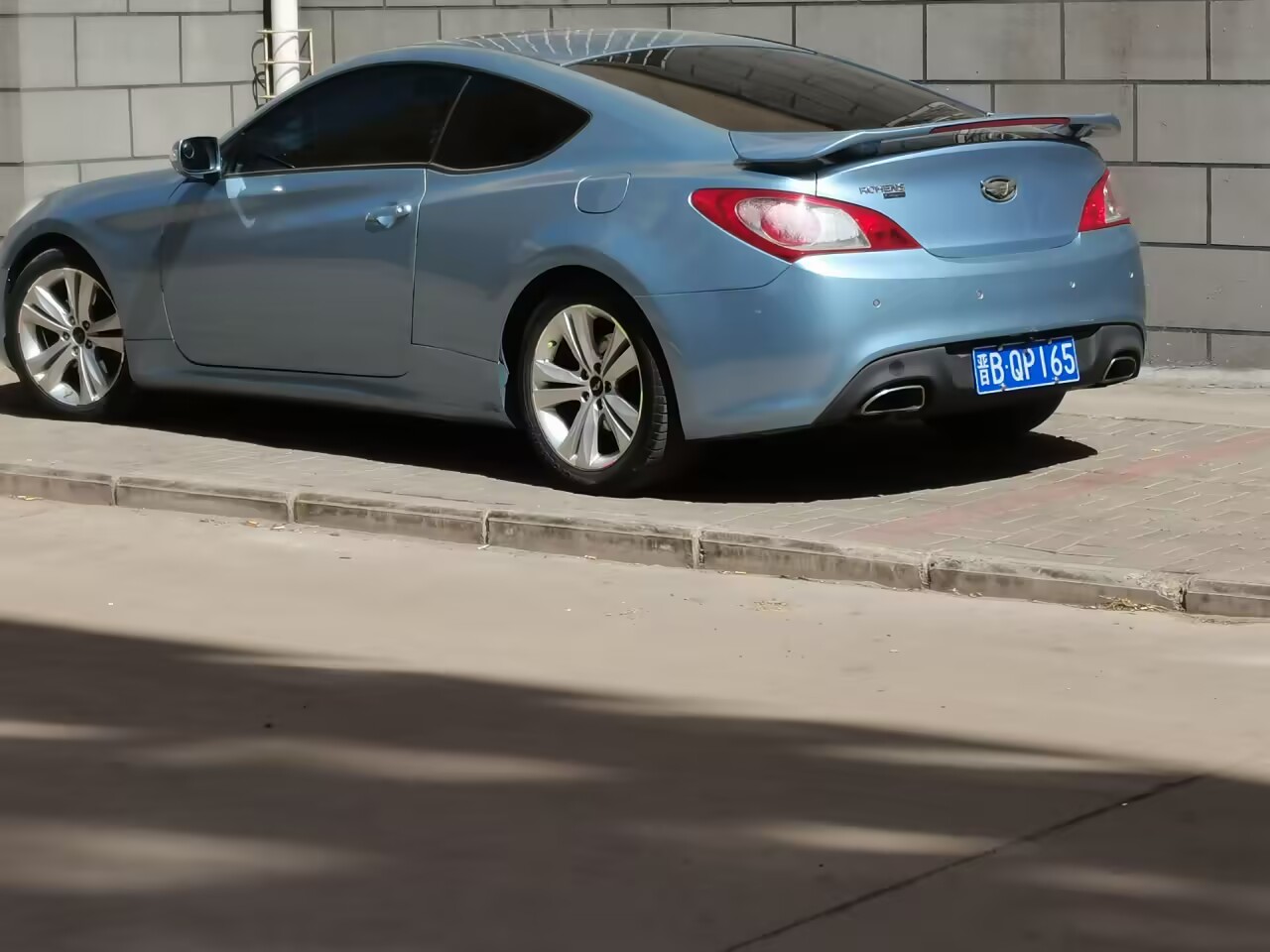 晋B·QP165, Hyundai Rohens Coupe 1st gen (BK; CN-market), 2008–2011
