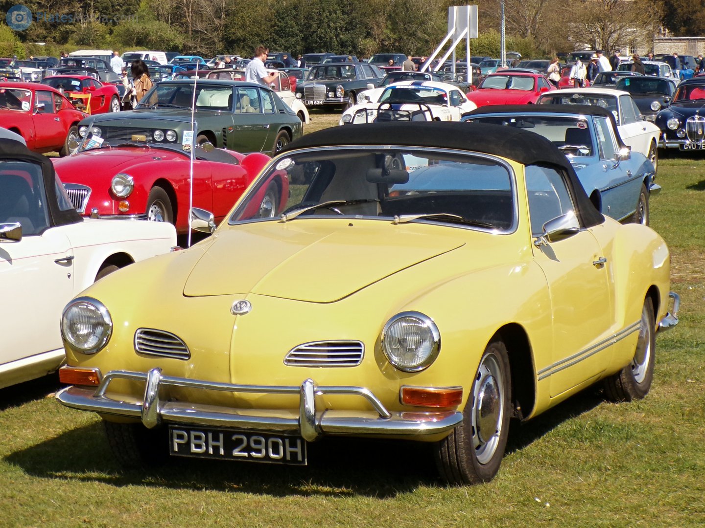 PBH290H, Volkswagen Karmann-Ghia Convertible (Typ 14), 1957–1974