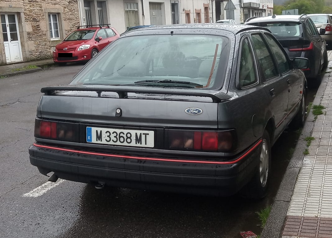 M 3368 MT, Ford Sierra 1st gen 5-door Liftback (BAG/GBG), facelift, 1987–1993