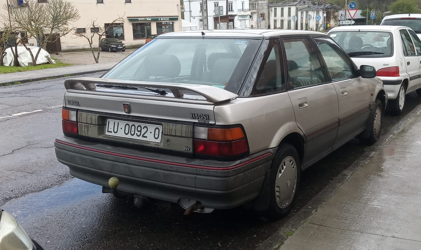 LU 0092 O, Rover 200-Series 2nd gen 5-door Hatch (XW), 1989–1995