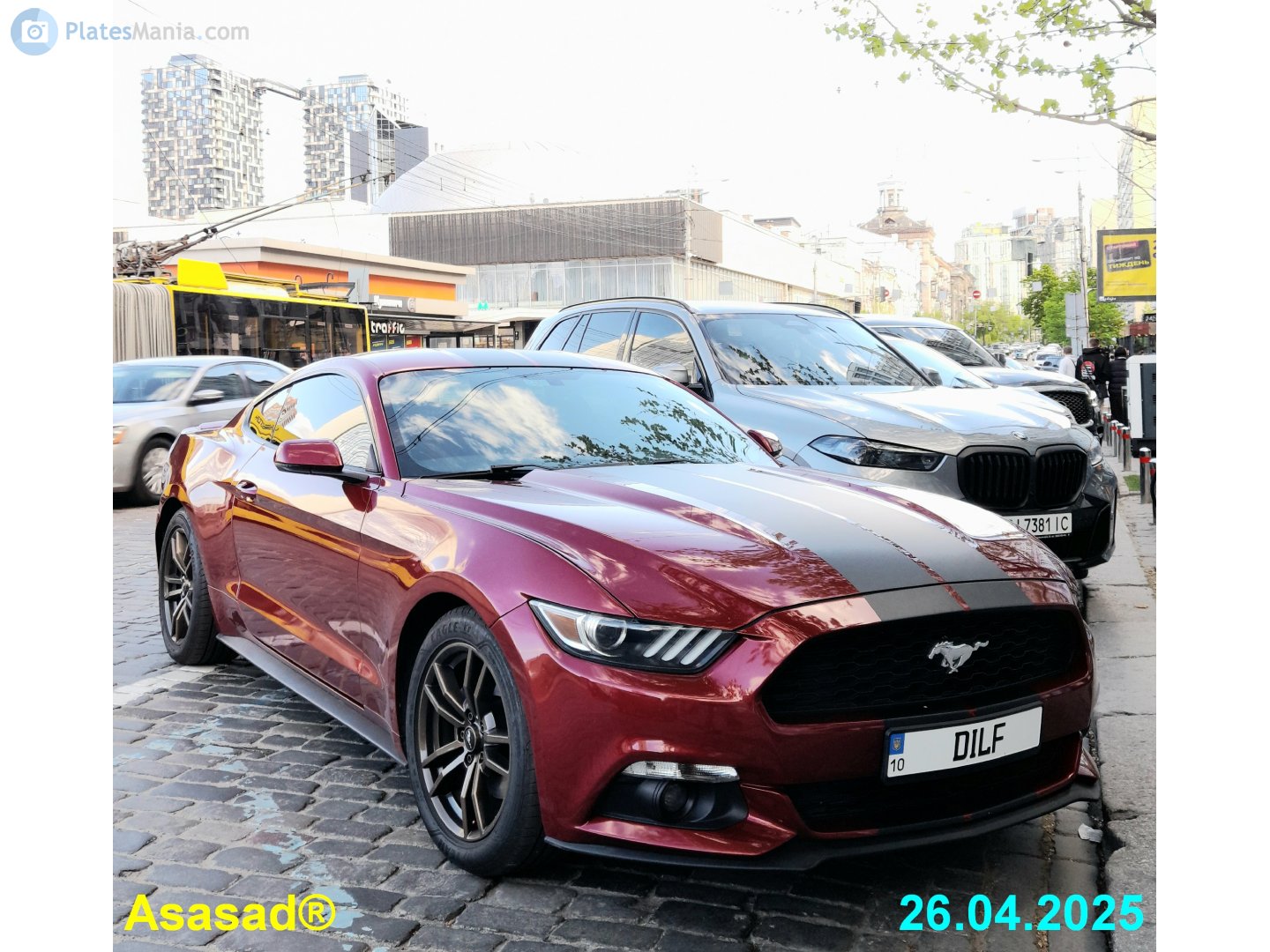 10 DILF, Ford Mustang 6th gen 2-door Coupé (S550), 2014–2017