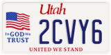 Utah, Specialty plates (1ABC2)