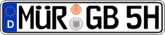 German license plate, Plates for oldtimers (type 