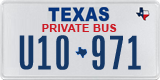 Texas, Private Bus (U12-345)