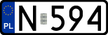 License plates of Poland, Regular car plates
