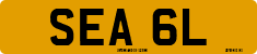 License plate of the United Kingdom, 1963 year system
