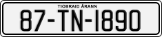License plate of Ireland, Regular plates