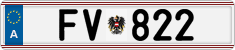 License plate of Austria, Official services and consulates