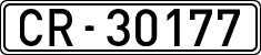 License plates of Spain, 1900 year series