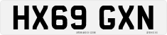 License plate of the United Kingdom, 2001 year system