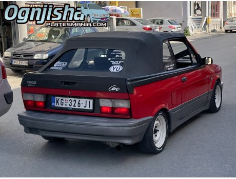 KG 326-JI, Zastava Yugo