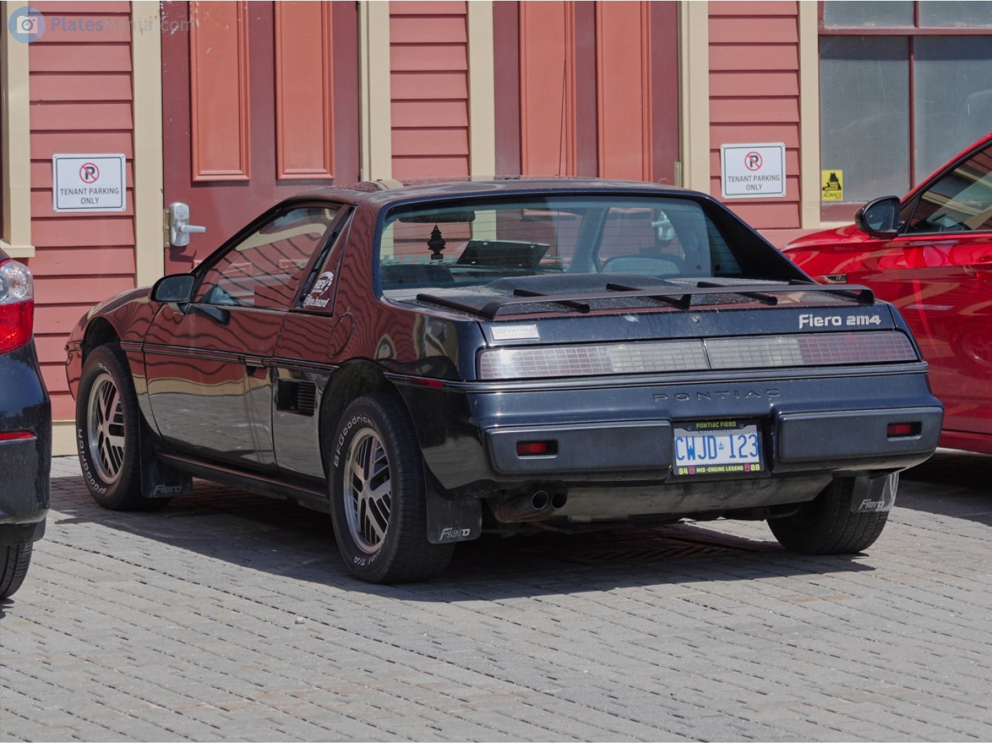 CWJD-123, Pontiac Fiero 1st gen (P-body), 1983–1985
