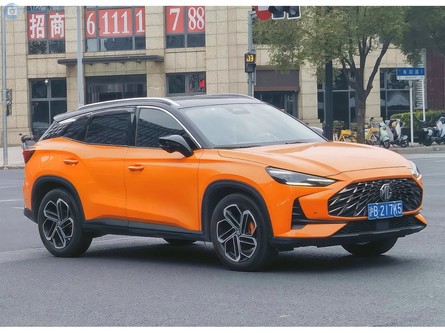 沪B·217K5, MG ONE 1st gen (Sigma), 2021–