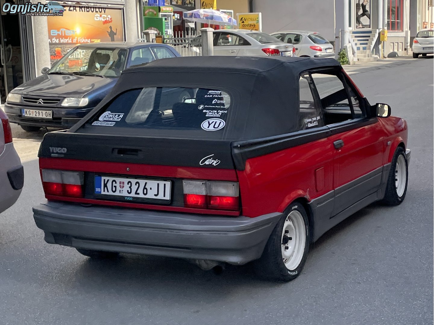 KG 326-JI, Zastava Yugo Cabrio, 1988–2004