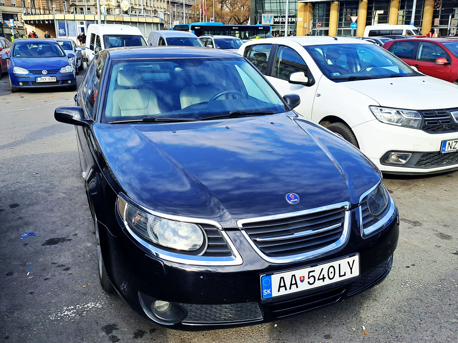 AA 540LY, SAAB 9-5 1st gen Sedan (YS3E), 2nd facelift, 2005–2009