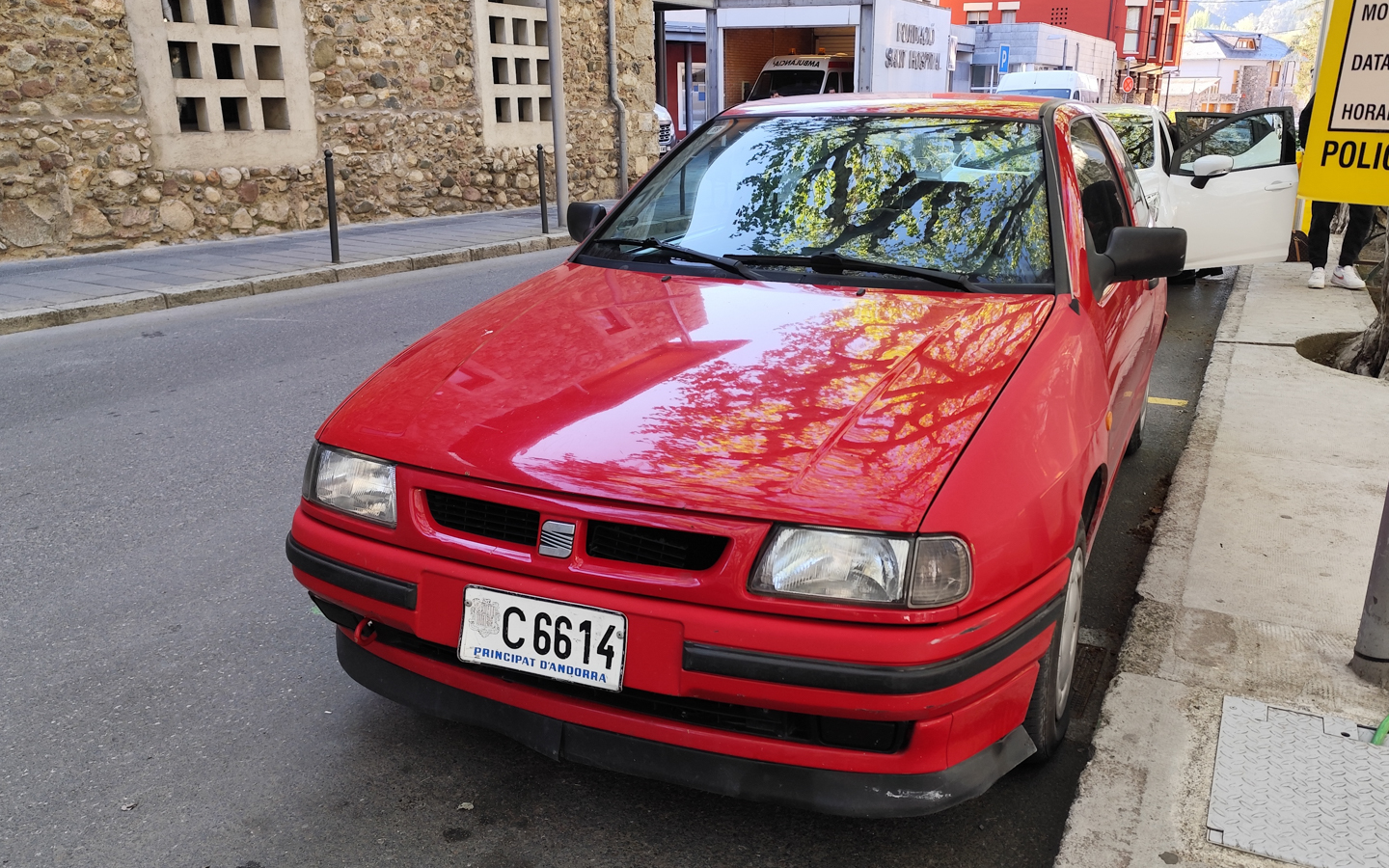 C 6614, SEAT Ibiza 2nd gen 3-door Hatch (6K), 1993–1999