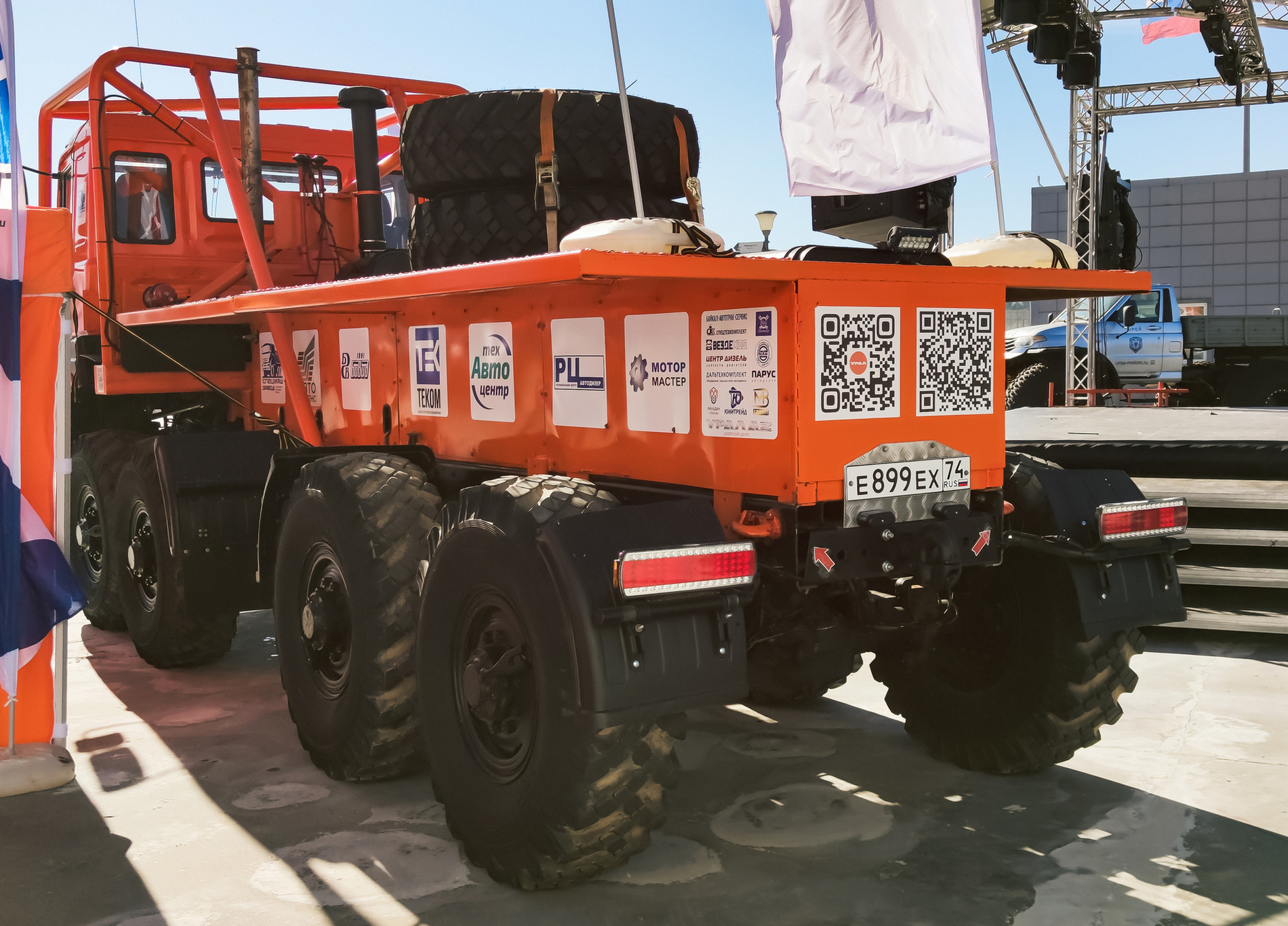 е 899 ех 74, Ural (UralAZ) 5323 5323-21/532301 Iveco Day Cab, 1995–