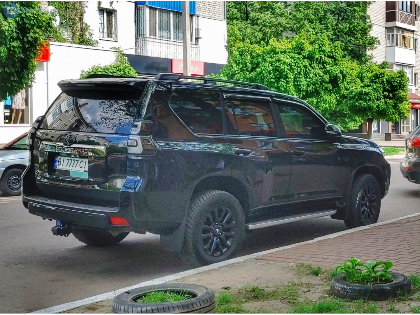 BI 7777 CI, Toyota Land Cruiser Prado 4th gen 5-door SUV (J150), 2nd facelift, 2017–2023