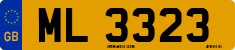 License plate of the United Kingdom, 1903 year system