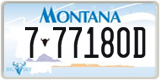 Montana, 1-12345A / 10-1234A