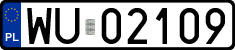 License plates of Poland, Regular car plates