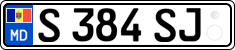 License plate of Moldova, Trailers (2015)
