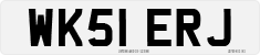 License plate of the United Kingdom, 2001 year system