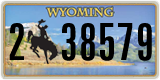Wyoming, 1(2) 1234X