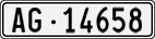 License plate of Switzerland, Cars
