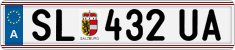 License plate of Austria, Regular plates